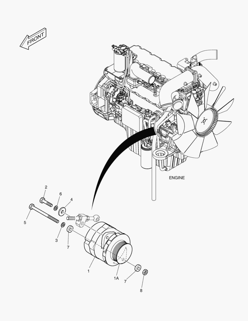 УСТАНОВКА ГЕНЕРАТОРА ПЕРЕМЕННОГО ТОКА