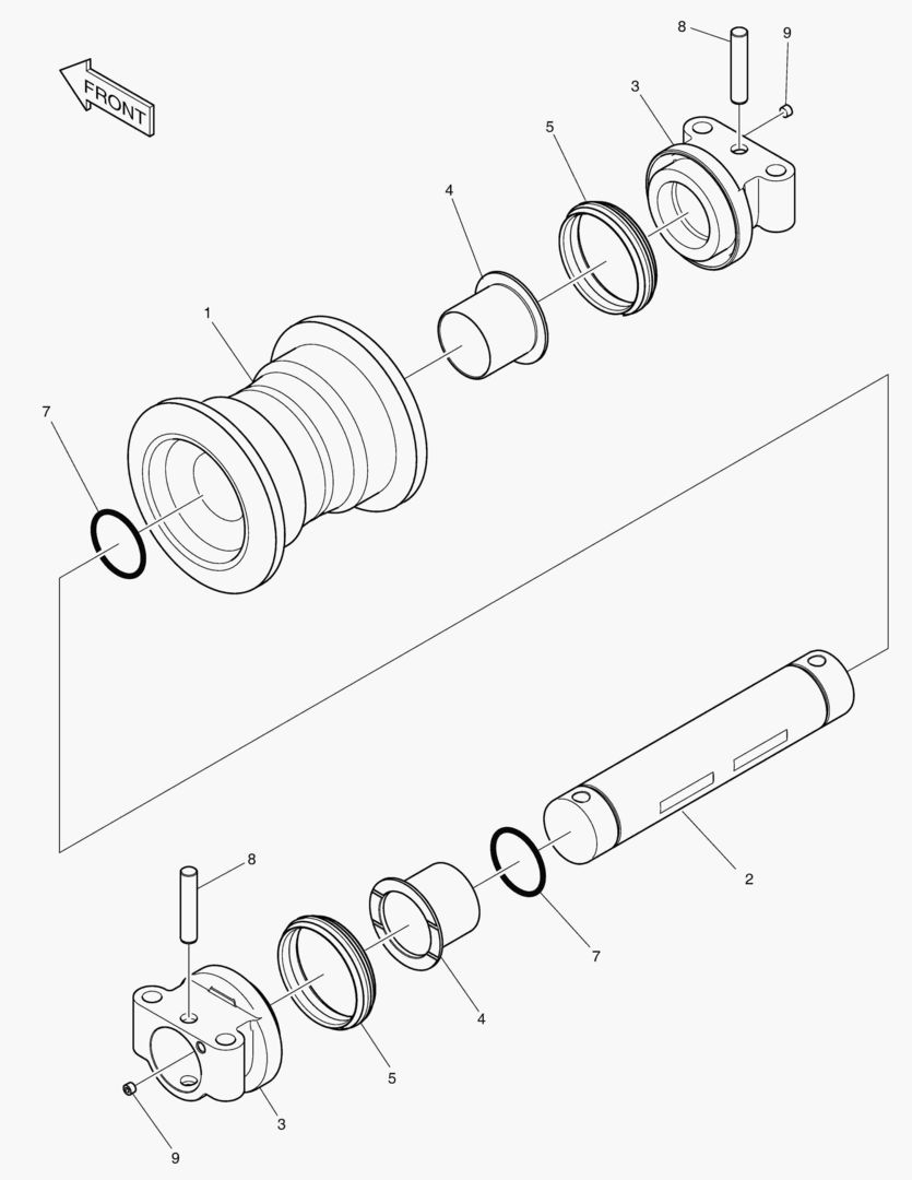 2161 LOWER ROLLER [10039~]