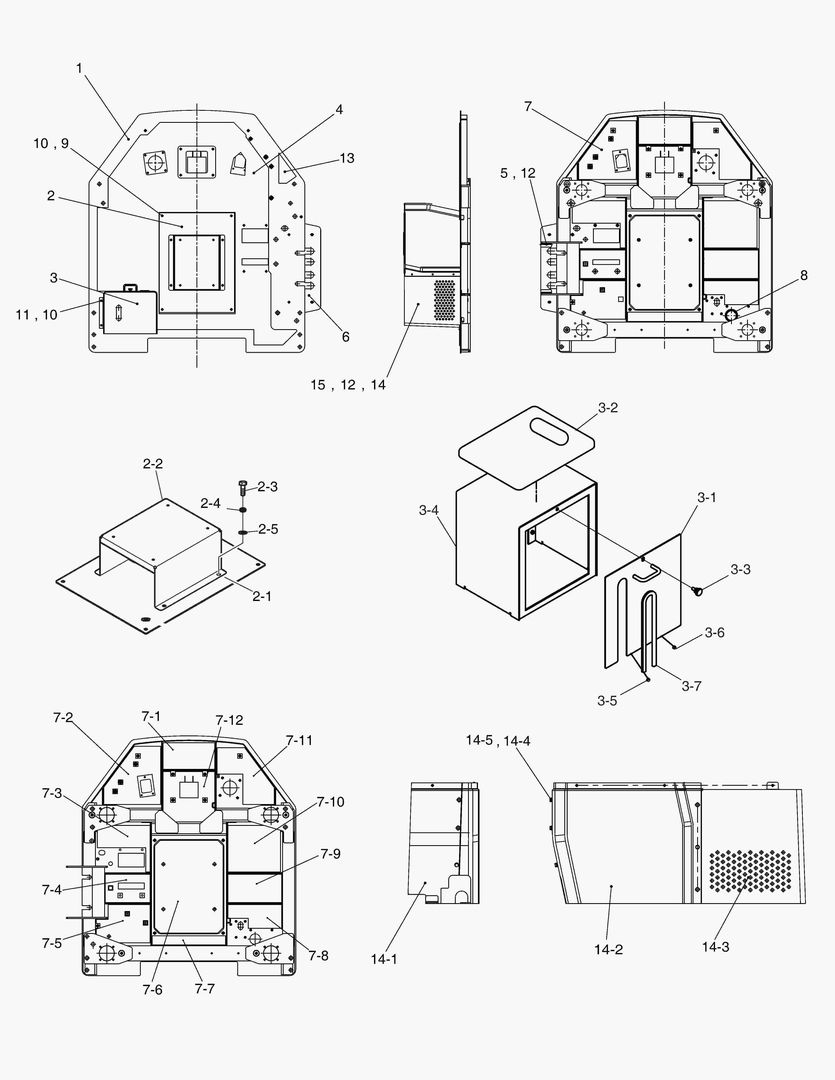 Спецтехника 6830 STAND ASSY;MEC;ROPS [10709~] - главное фото
