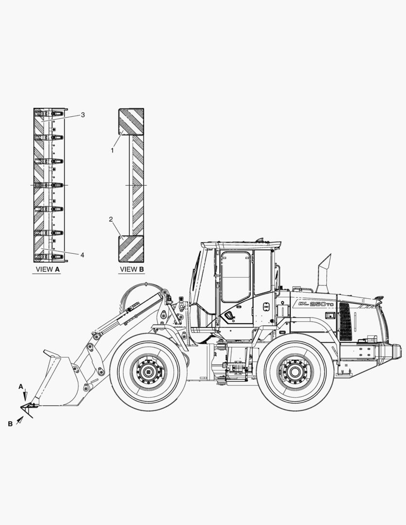 ПРЕДУПРЕЖДАЮЩАЯ ТАБЛИЧКА - ПРОТЕКТОР ЗУБЧАТЫЙ