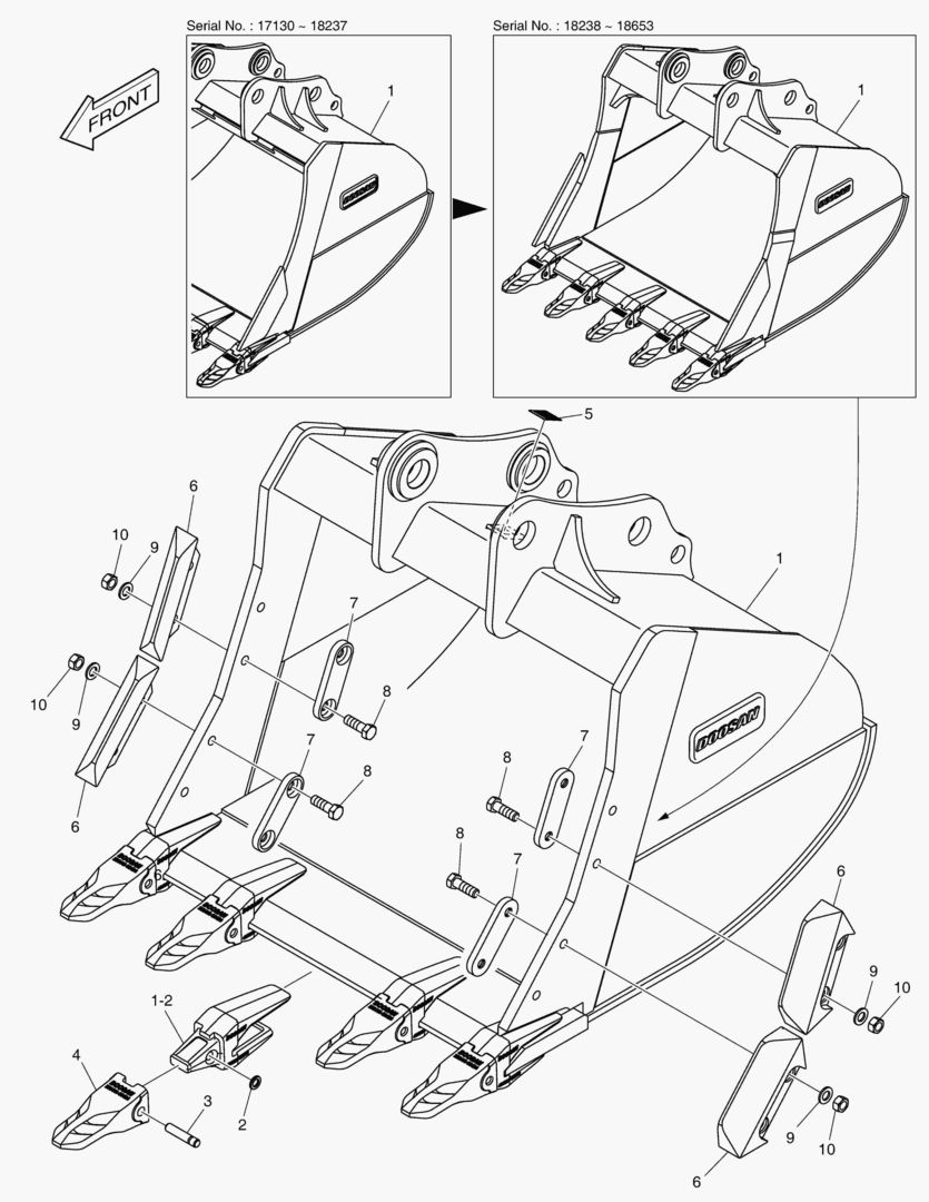 6970 BUCKET ASSВґY - 1.23mВі - S CLASS
