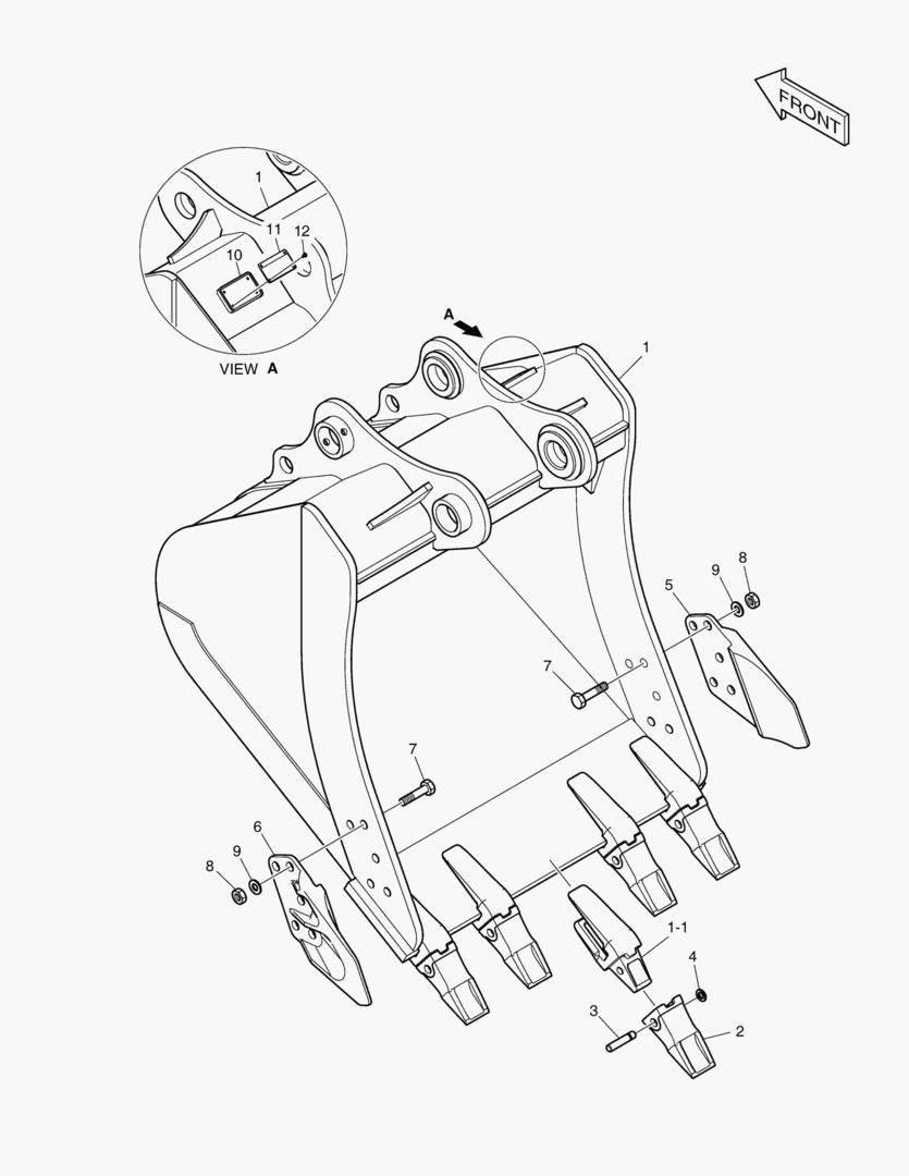 3130 BUCKET ASS`Y - 0.92mВі