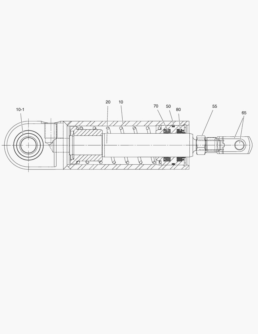 G010-500 CYLINDER EXHAUST BRAKE