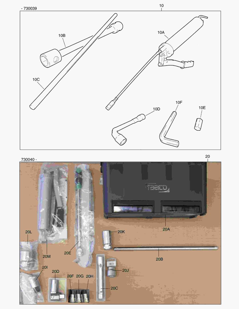 Спецтехника G500-56 TOOL SET - главное фото