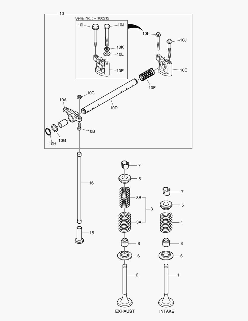 019 VALVE & ROCKER ARM