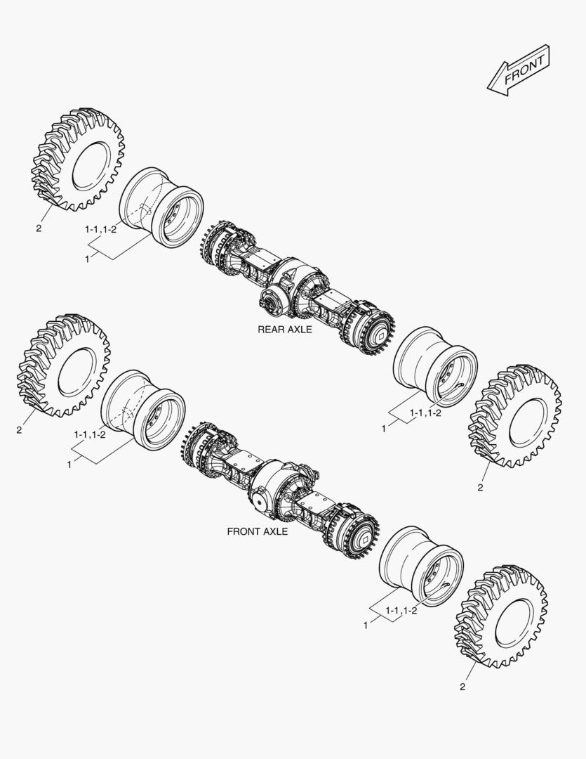 5390 TIRE & RIM ASS`Y