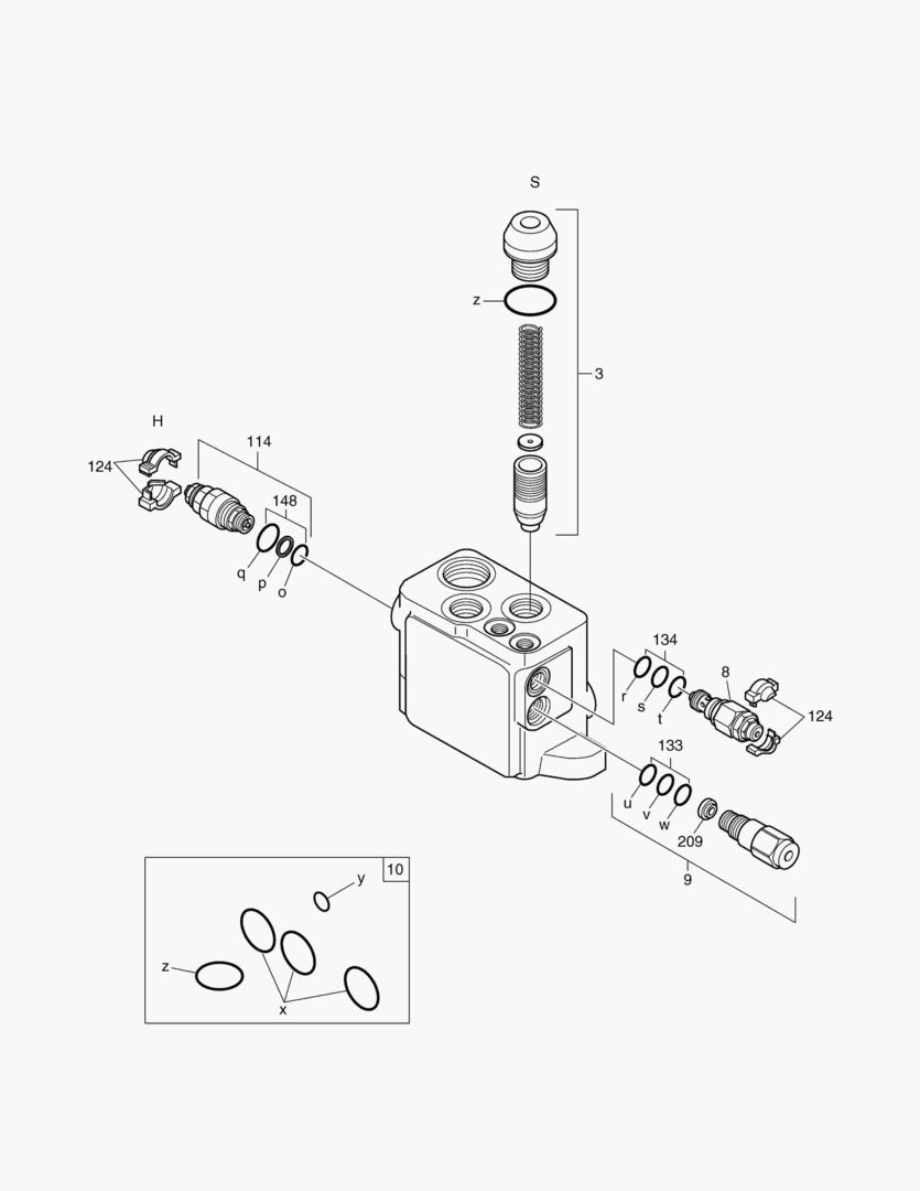 ВХОДНЫЙ БЛОК-РЕГУЛИРУЮЩИЙ КЛАПАН
