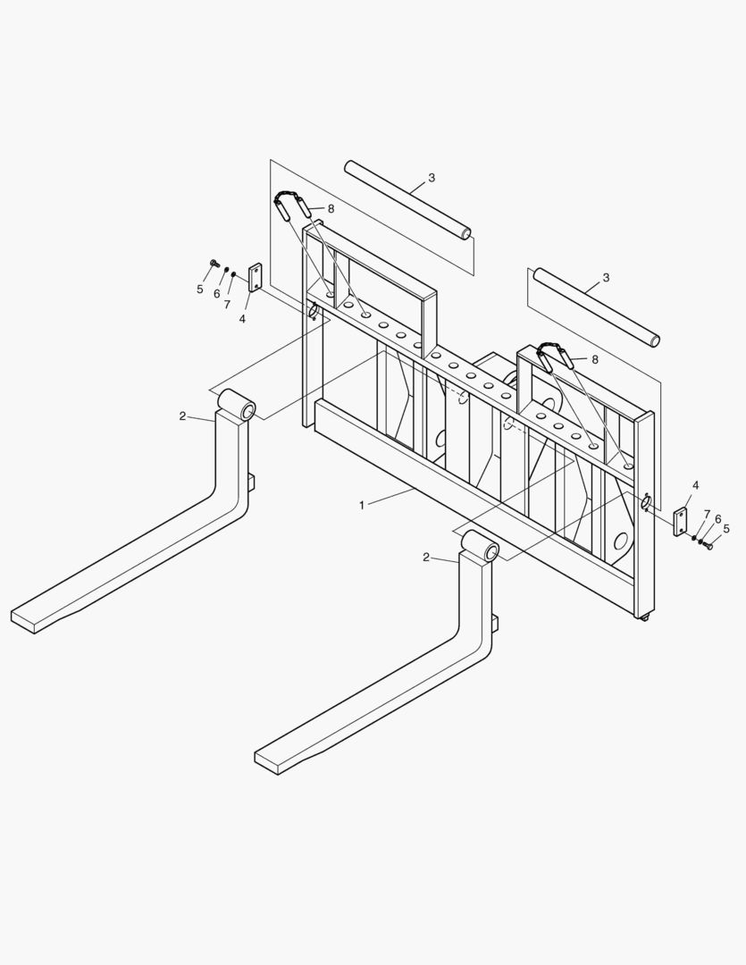 2210 PALLET FORK ASS`Y [1011~]