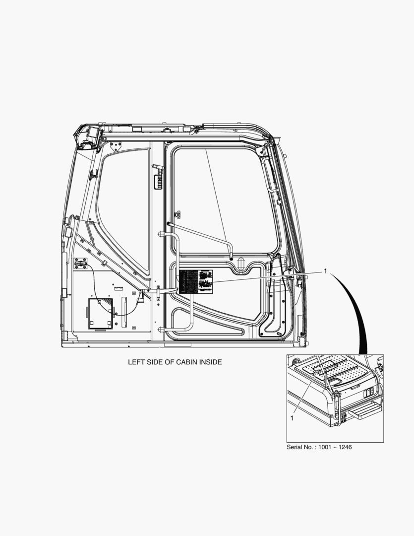 ПРЕДУПРЕЖДАЮЩАЯ ТАБЛИЧКА - СМАЗКА(ШАРНИРНЫЙ)(ЭКСПОРТИРУЕМОЕ ОБОРУДОВАНИЕ)