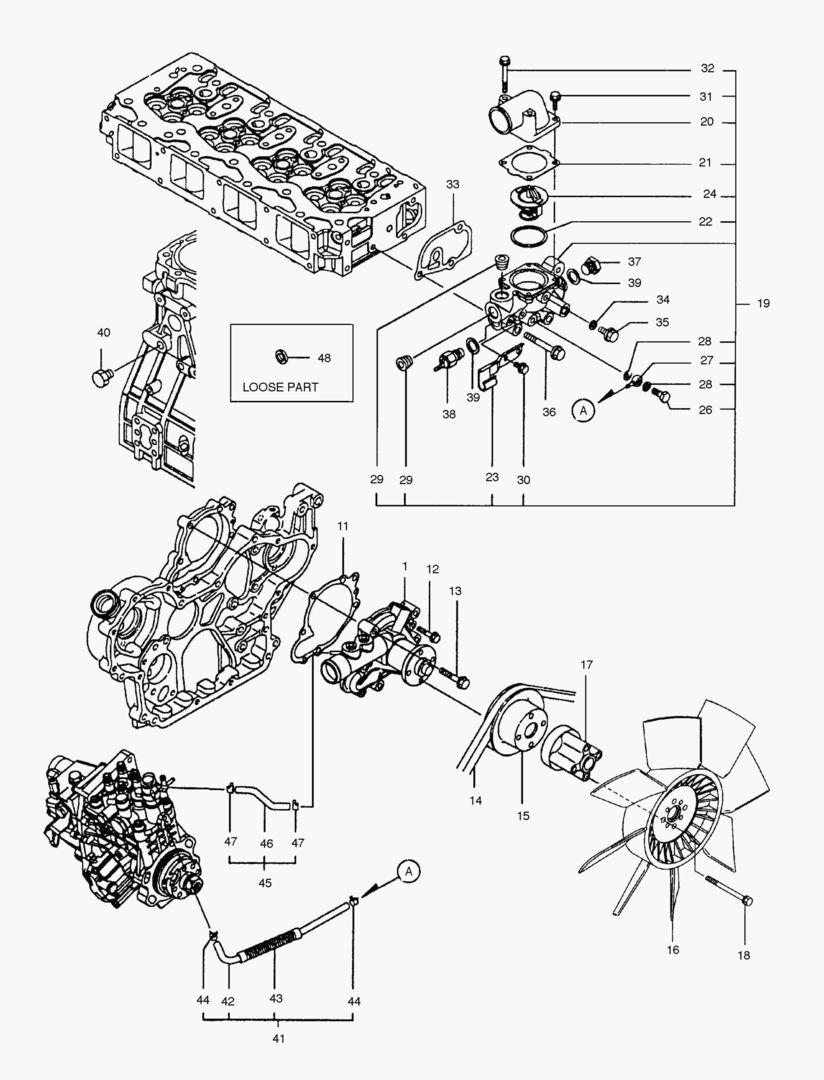 059 COOLING WATER PUMP [1154~1680]