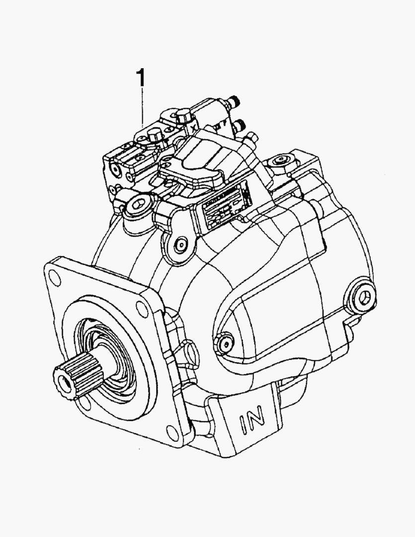Спецтехника G190-70 MAIN HYDR. PUMP [810001~810052] - главное фото
