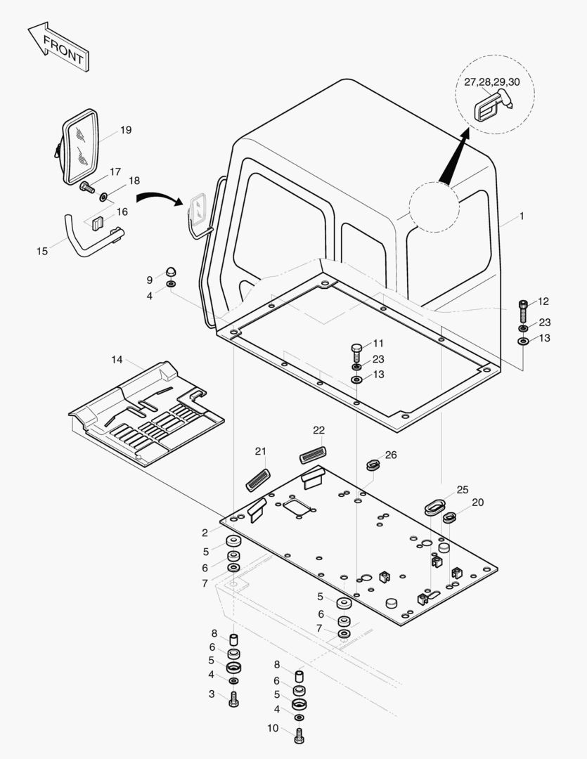 КАБИНА В СБОРЕ