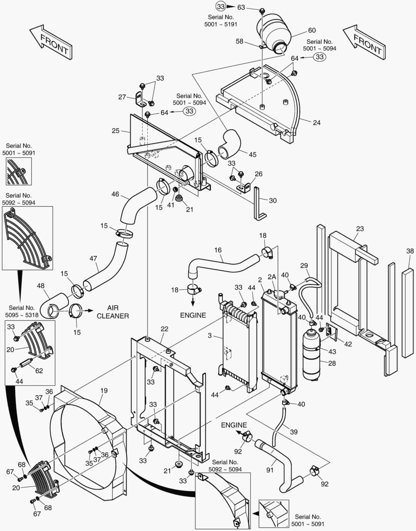 ОПОРТНЫЙ УЗЕЛ РАДИАТОРА