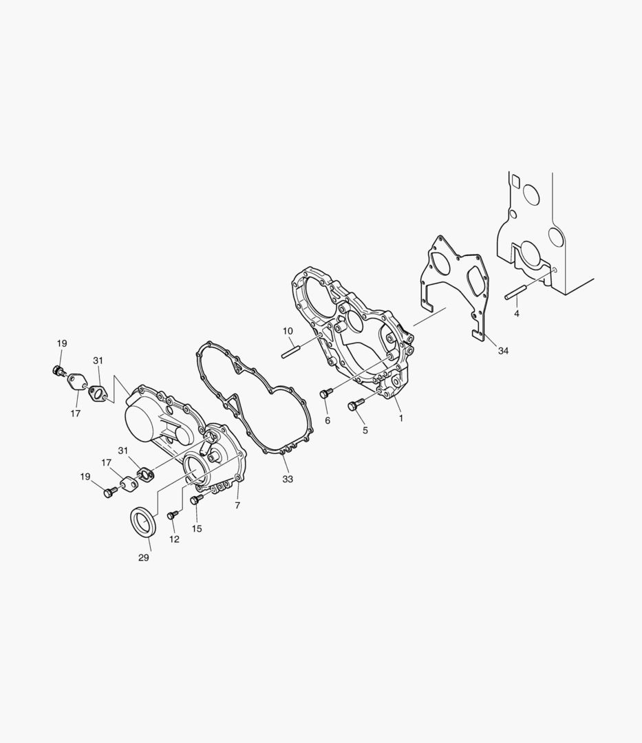 КАРТЕР РАСПРЕДЕЛИТЕЛЬНЫХ ШЕСТЕРЕН