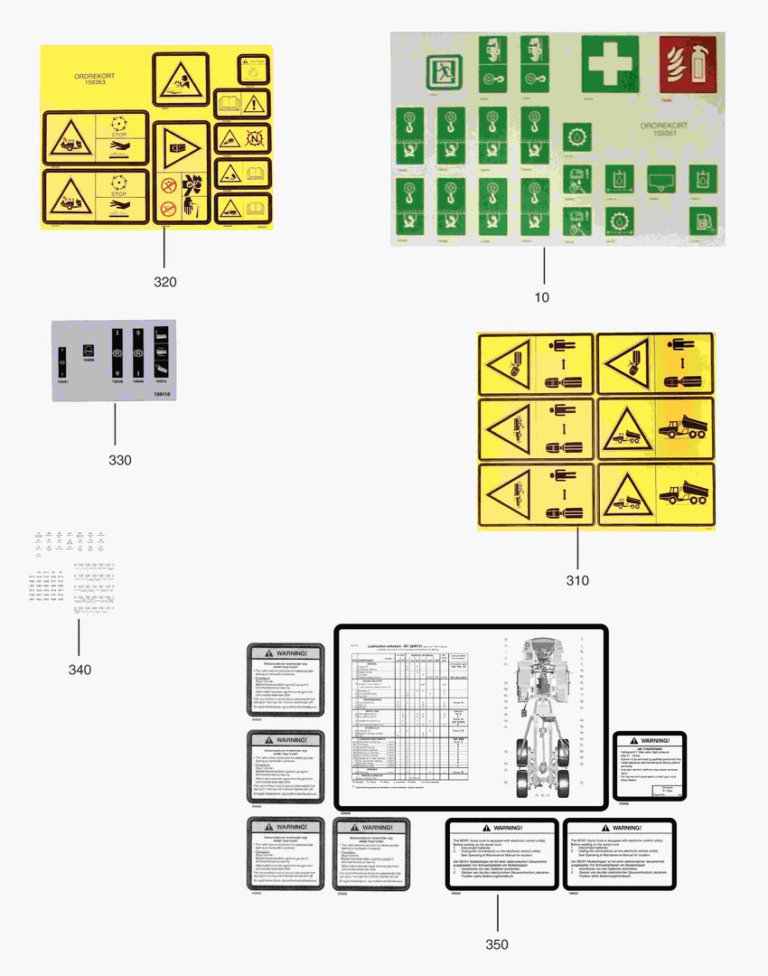 Схема G480-2 STICKERS
