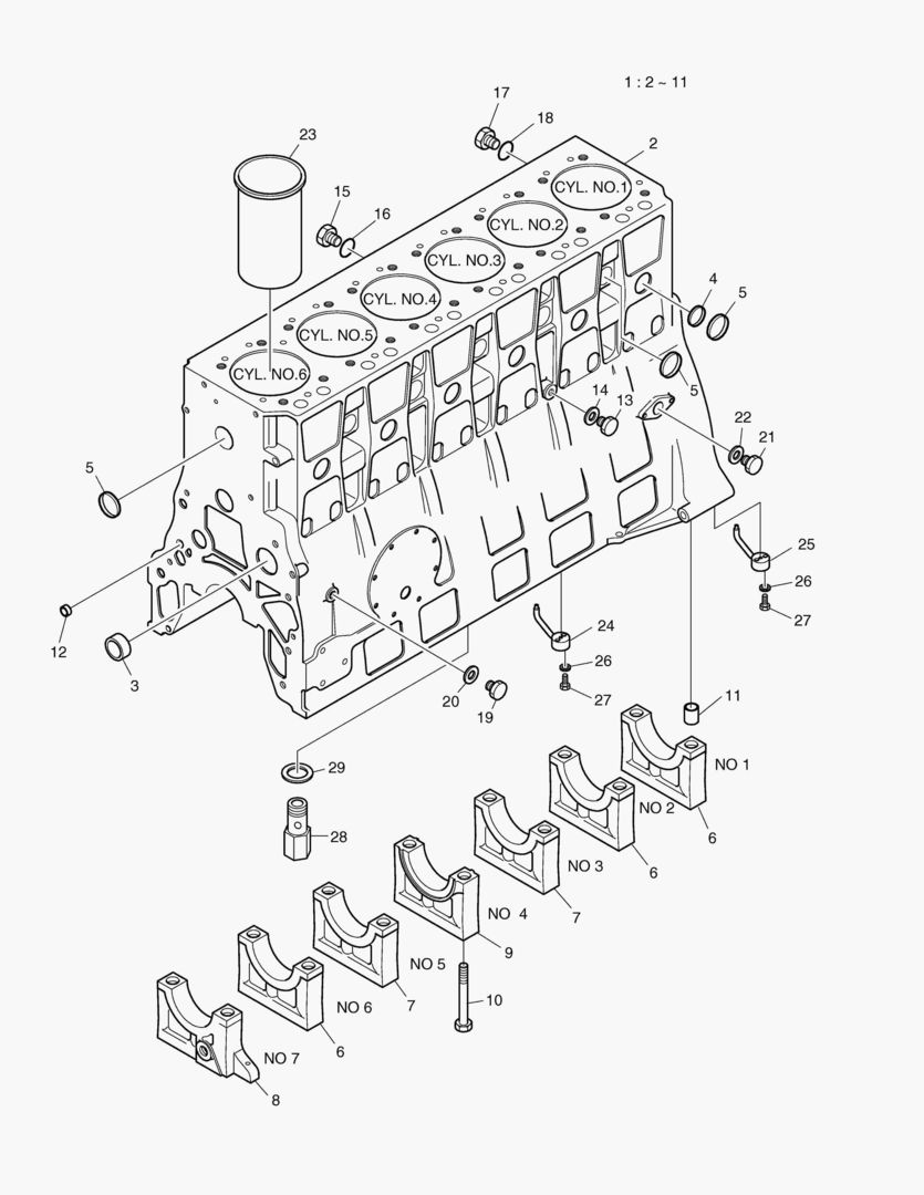 БЛОК ЦИЛИНДРОВ