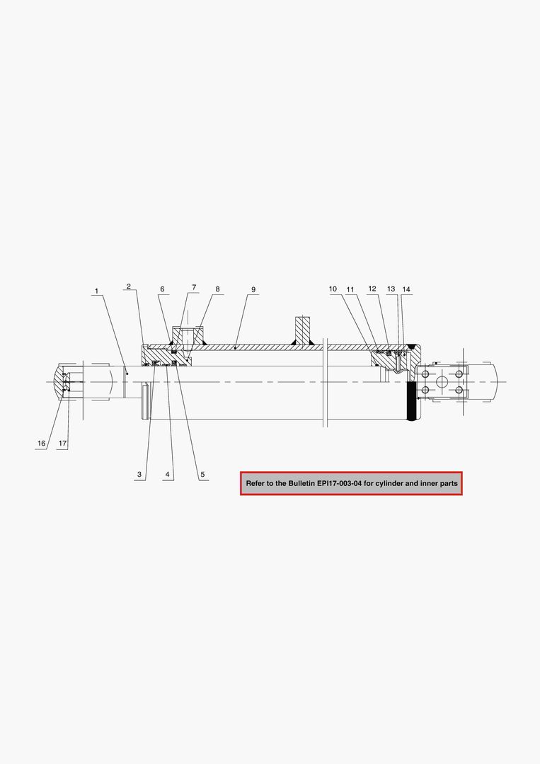 3360 STEERING CYLINDER(R&TY)