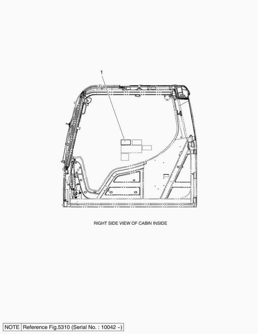 5320 DECAL - BOOM FLOATING(EUROPE) [10001~10041]