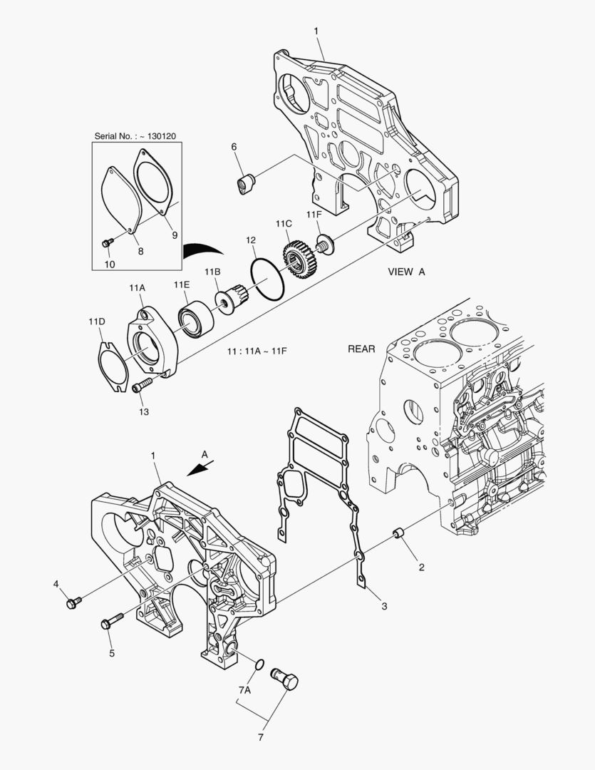 КАРТЕР РАСПРЕДЕЛИТЕЛЬНЫХ ШЕСТЕРЕН