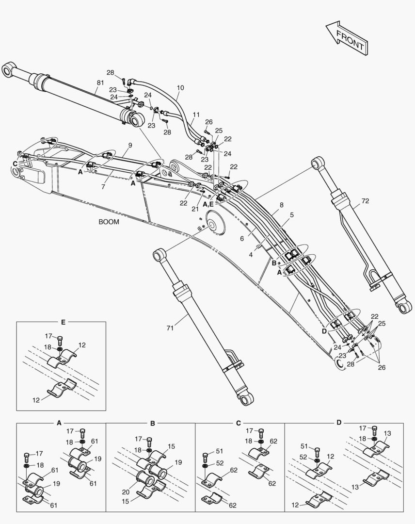 ГИДРОСИСТЕМА СТРЕЛЫ
