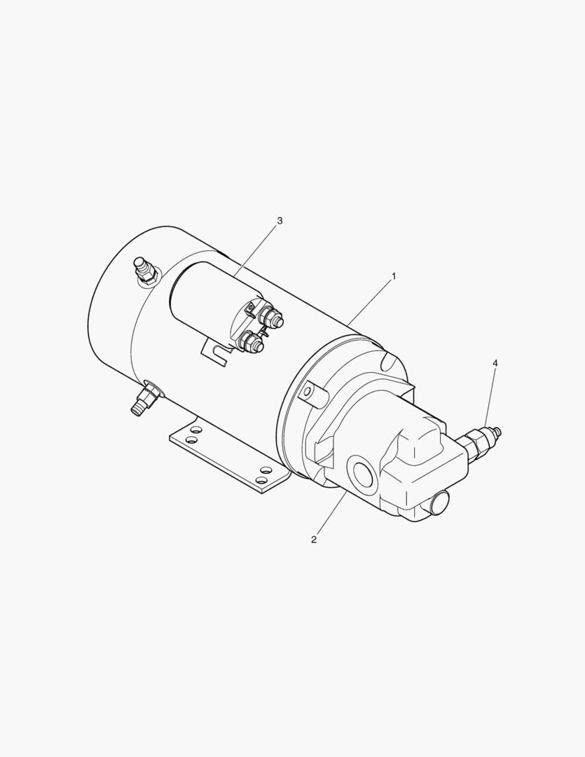 Спецтехника 3501 EMERGENCY STEERING PUMP [5352~] - главное фото