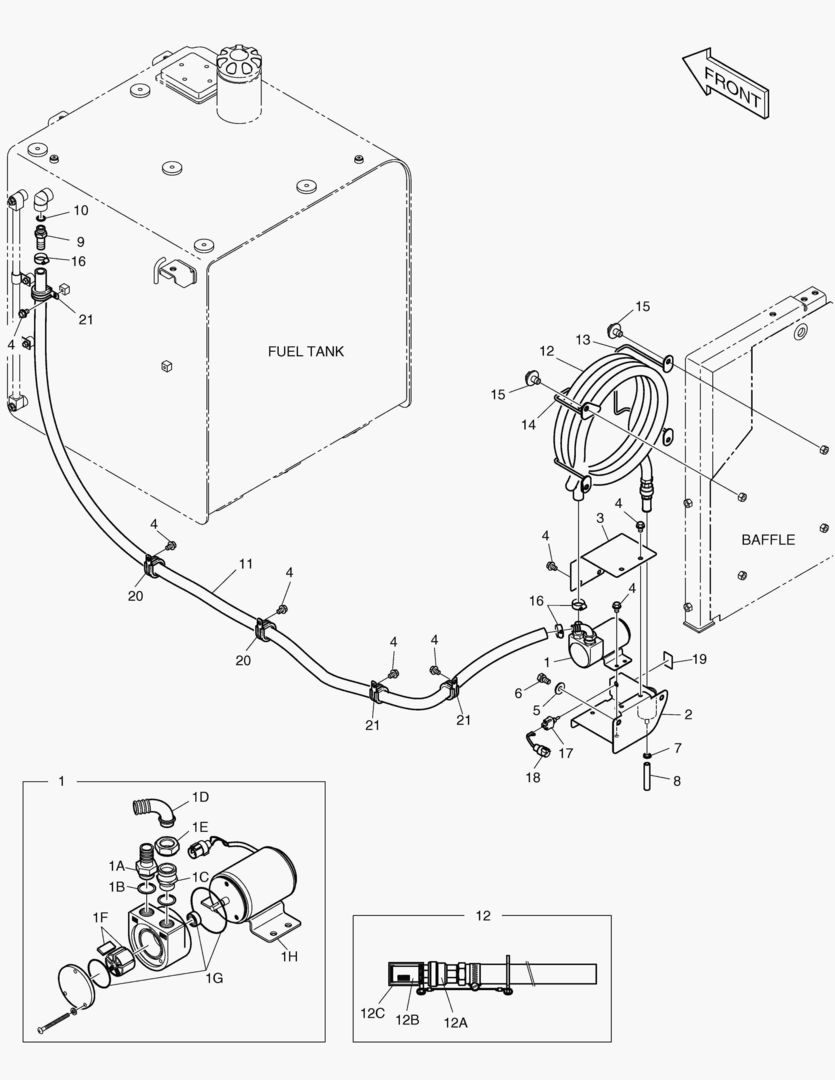 6100 FUEL FILLER PUMP