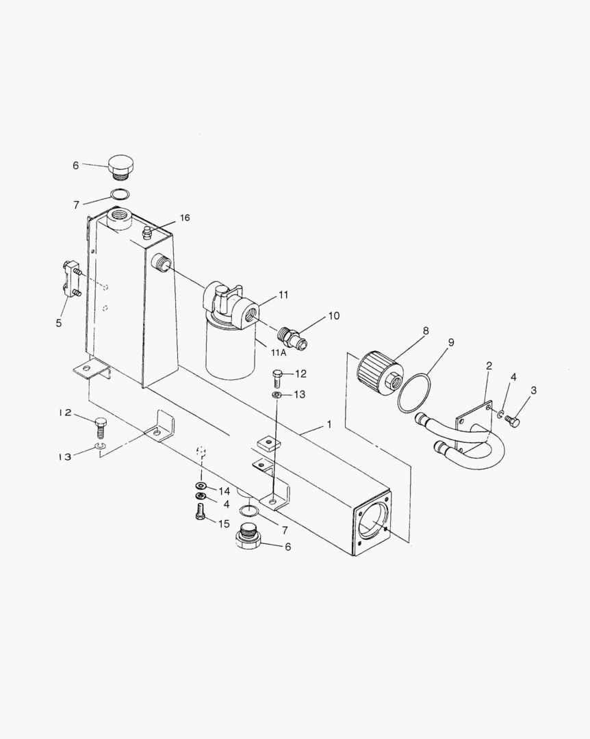 РЕЗЕРВУАР ДЛЯ МАСЛА