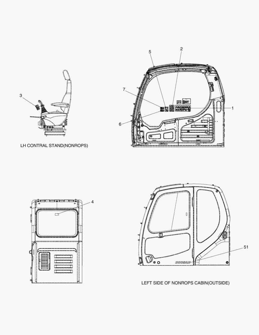 ЗАВОДСКАЯ ТАБЛИЧКА - КАБИНА