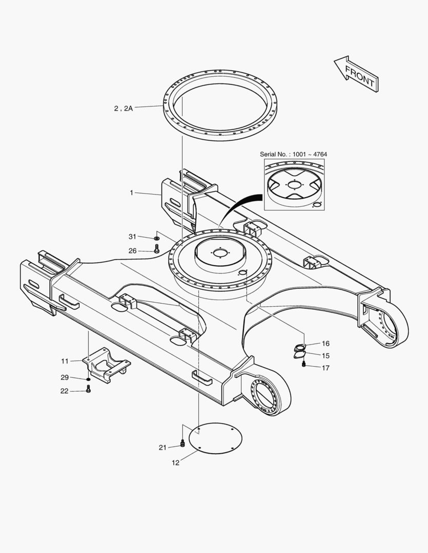 РАМА ГУСЕНИЦЫ