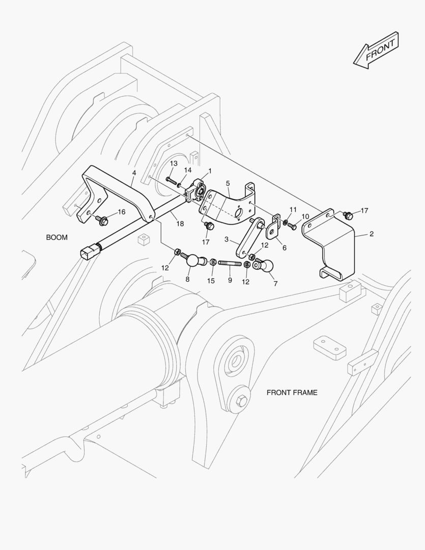 УДАРНАЯ РУКОЯТЬ ПОДЪЕМА В СБОРЕ