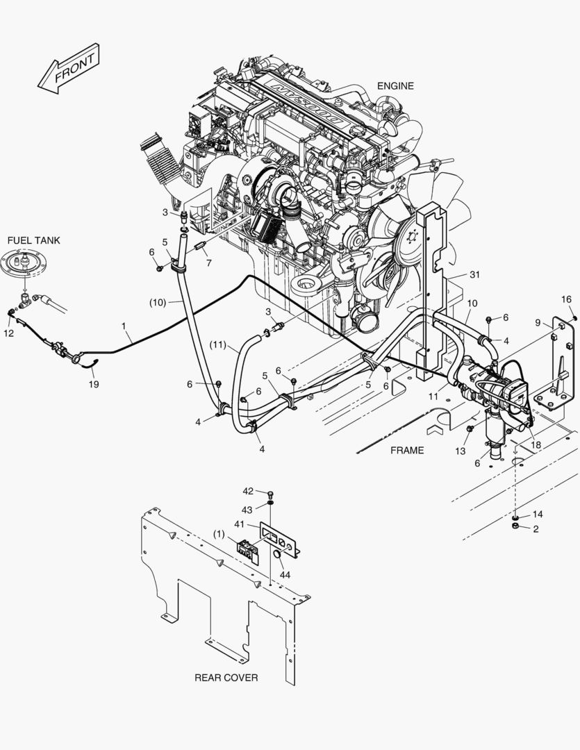МОНТАЖ ДИЗЕЛЬНОГО НАГРЕВАТЕЛЯ