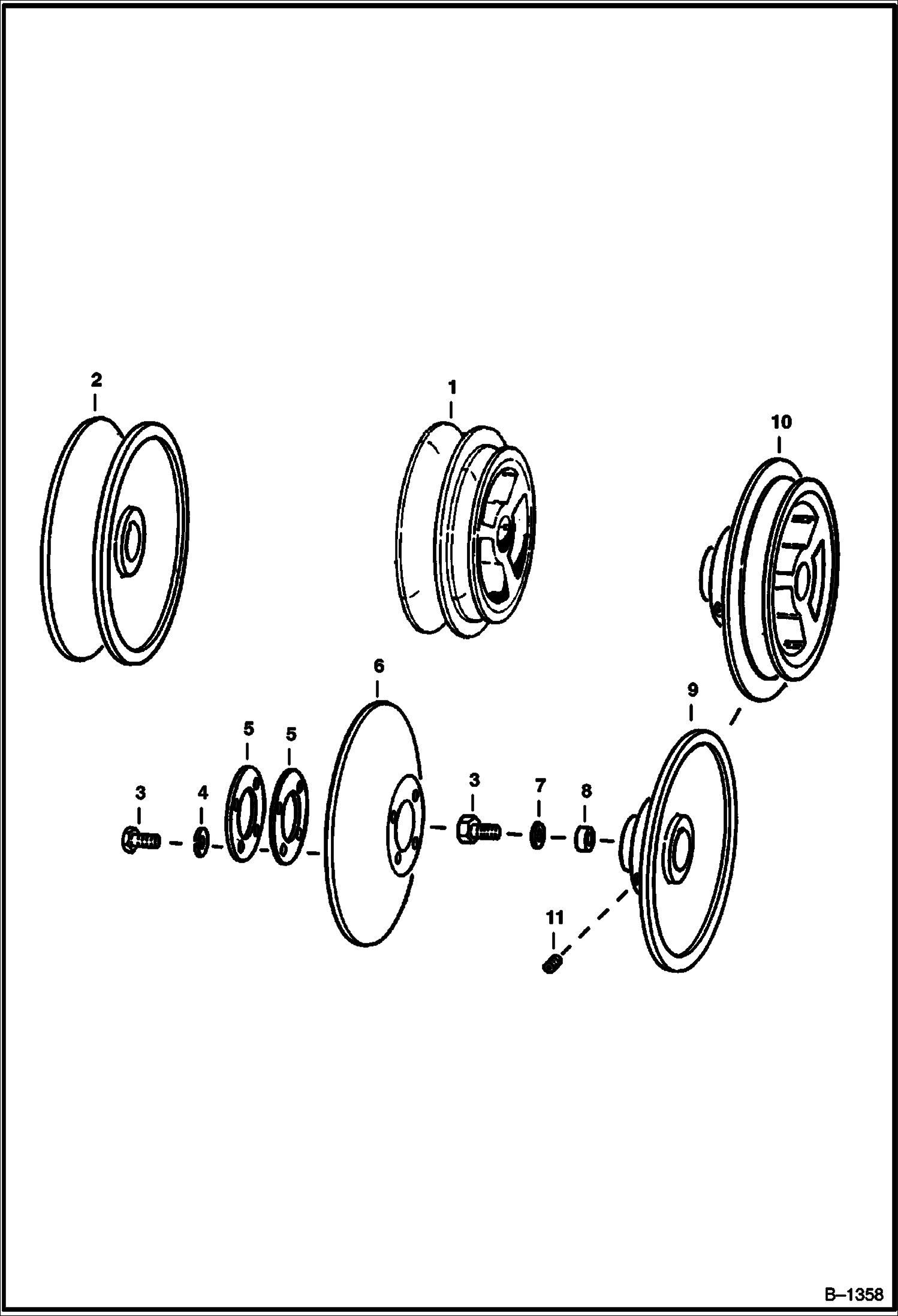 НЕПОДВИЖНЫЙ НАПРАВЛЯЮЩИЙ РОЛИК ПРИВОДА