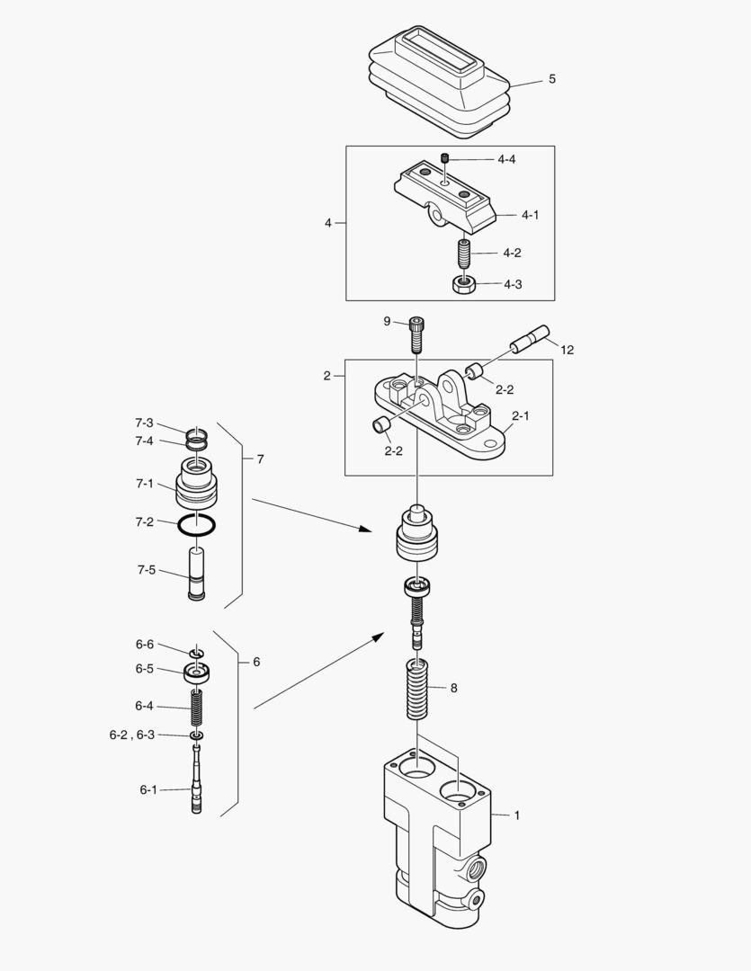 КЛАПАН ПЕДАЛЬНЫЙ - ОДНА ПЕДАЛЬ