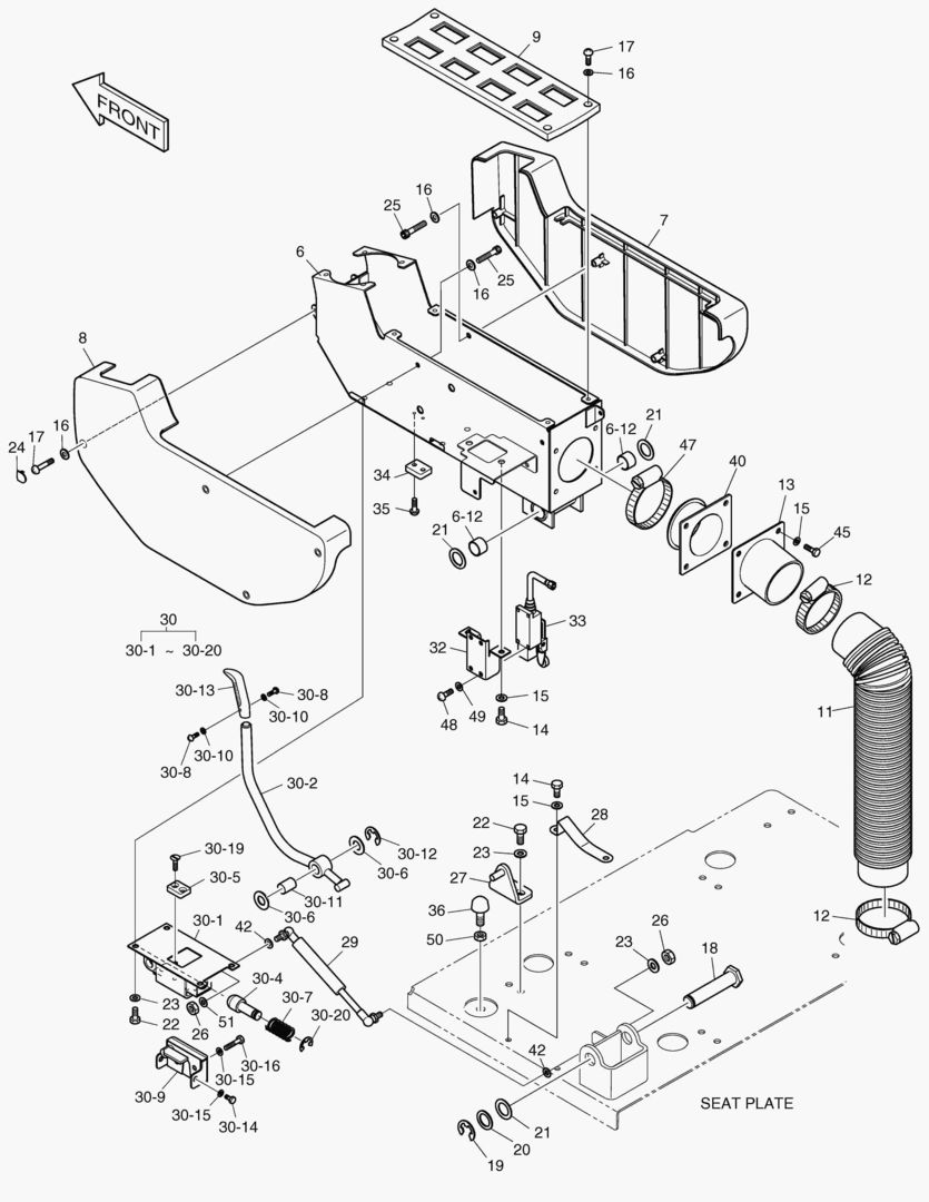 ПУЛЬТ УПРАВЛЕНИЯ-ЛЕВОСТОРОННИЙ