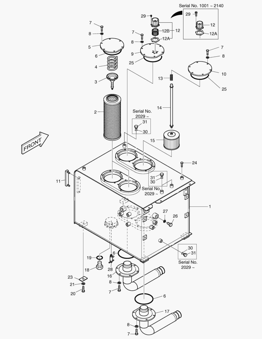 РЕЗЕРВУАР ДЛЯ МАСЛА