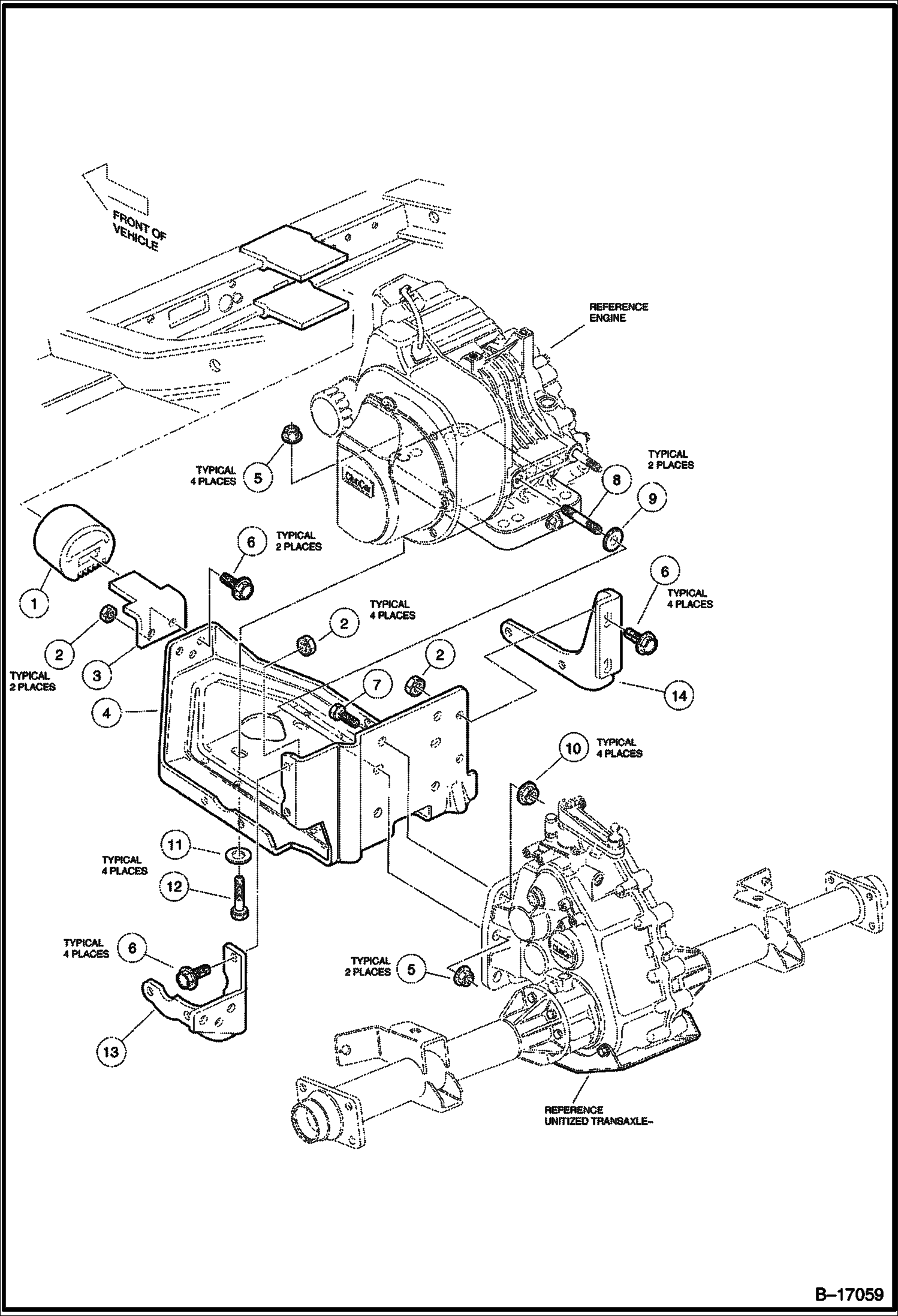 МОНТАЖ ДВИГАТЕЛЯ