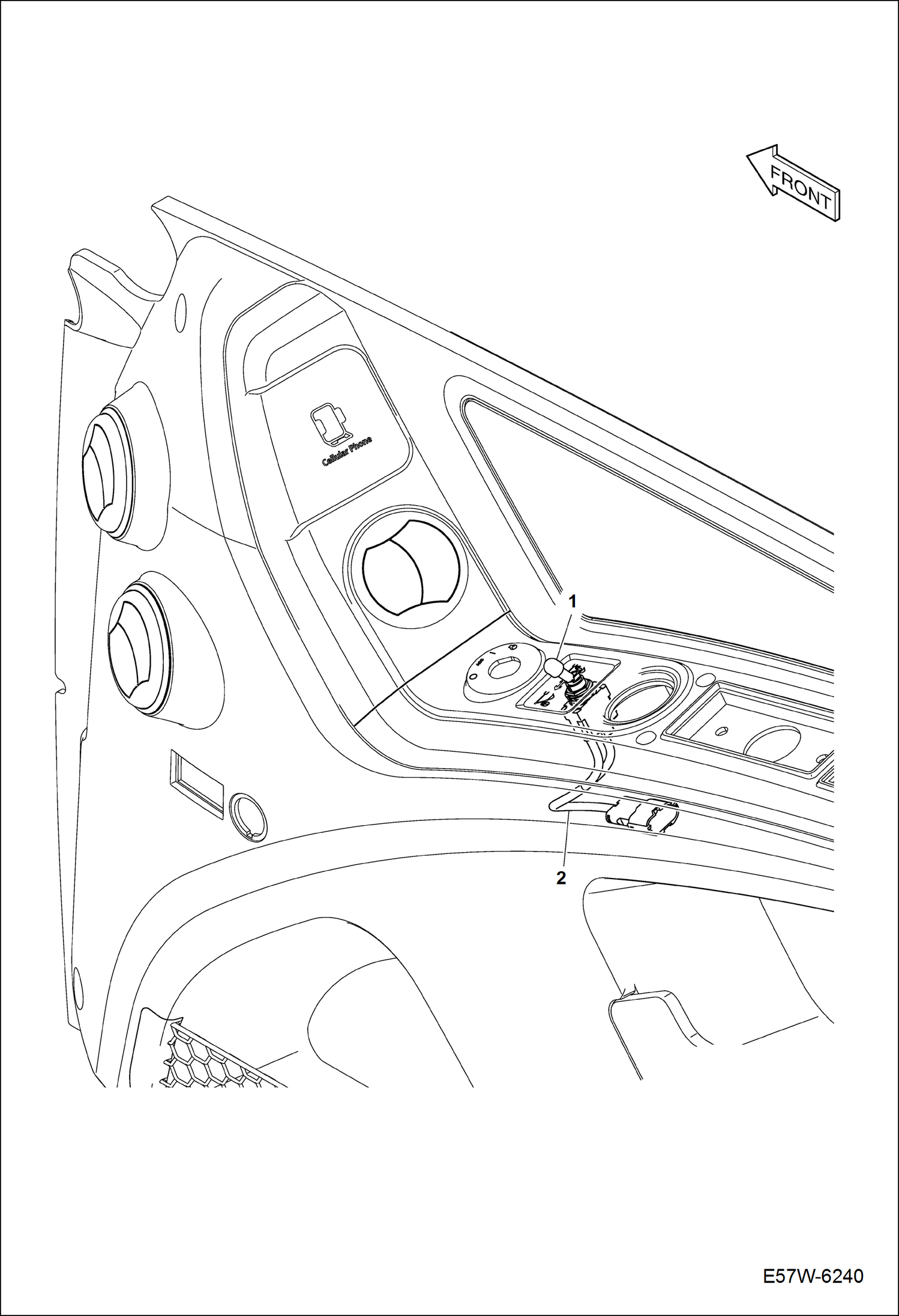 ГЛАВНЫЙ ЖГУТ ПРОВОДОВ) (БЫСТРОУСТАНАВЛИВАЕМЫЙ ФИКСАТОР)