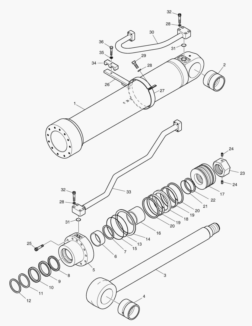 4261 BOOM CYLINDER - R.H [5801~5804]