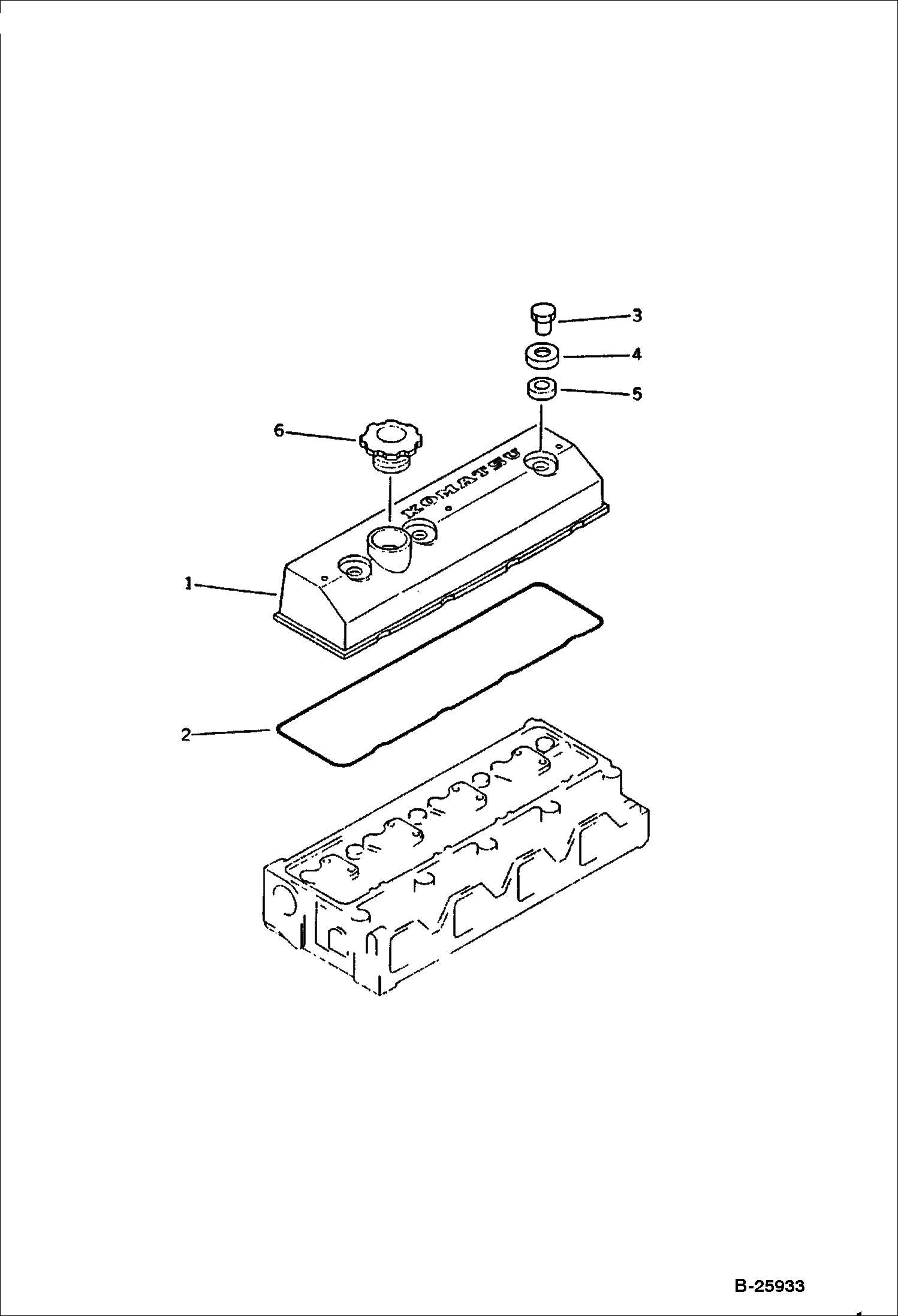 КРЫШКА ГОЛОВКИ ЦИЛИНДРА