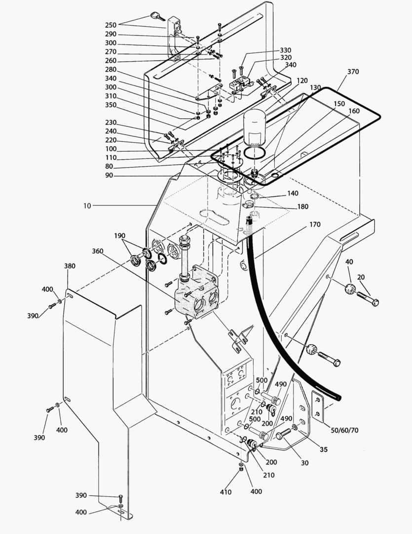 Спецтехника G200-2 HYDRAULIC TANK