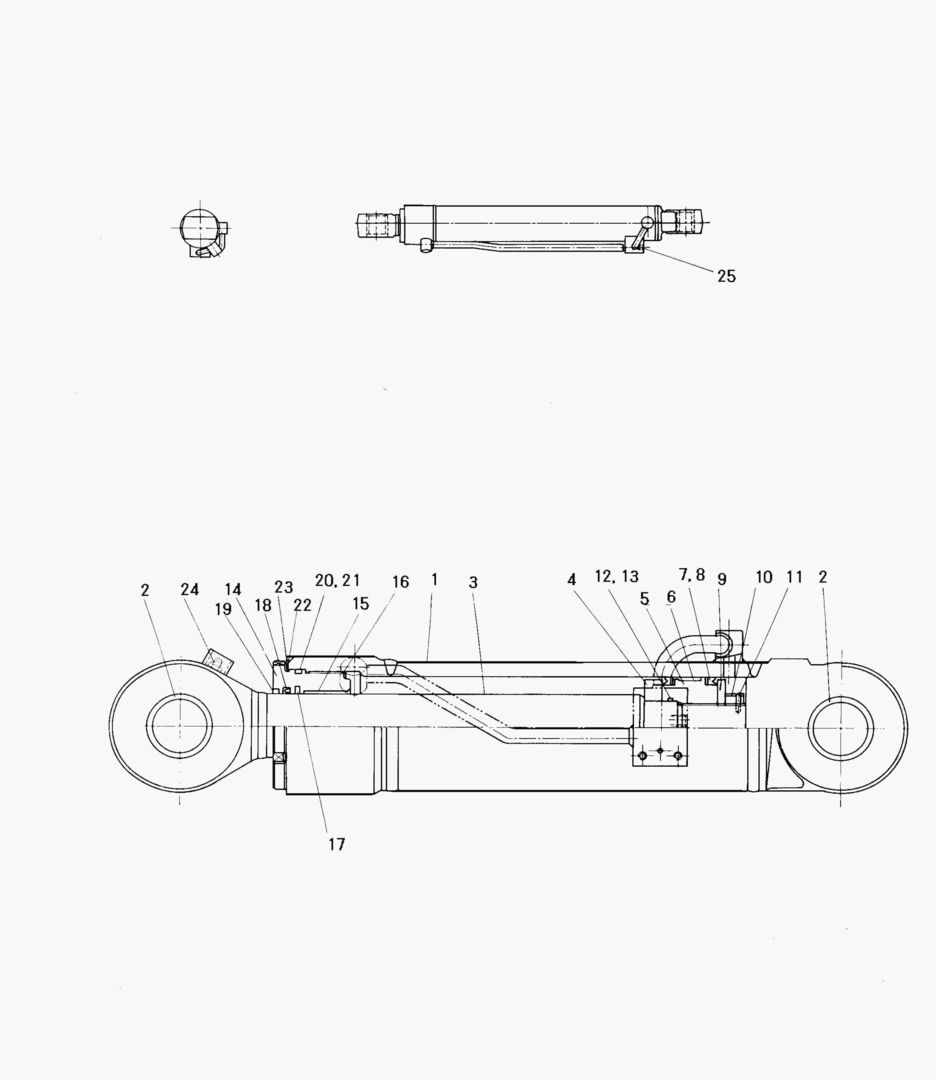 Спецтехника 7511 OUTRIGGER CYLINDER [532~]