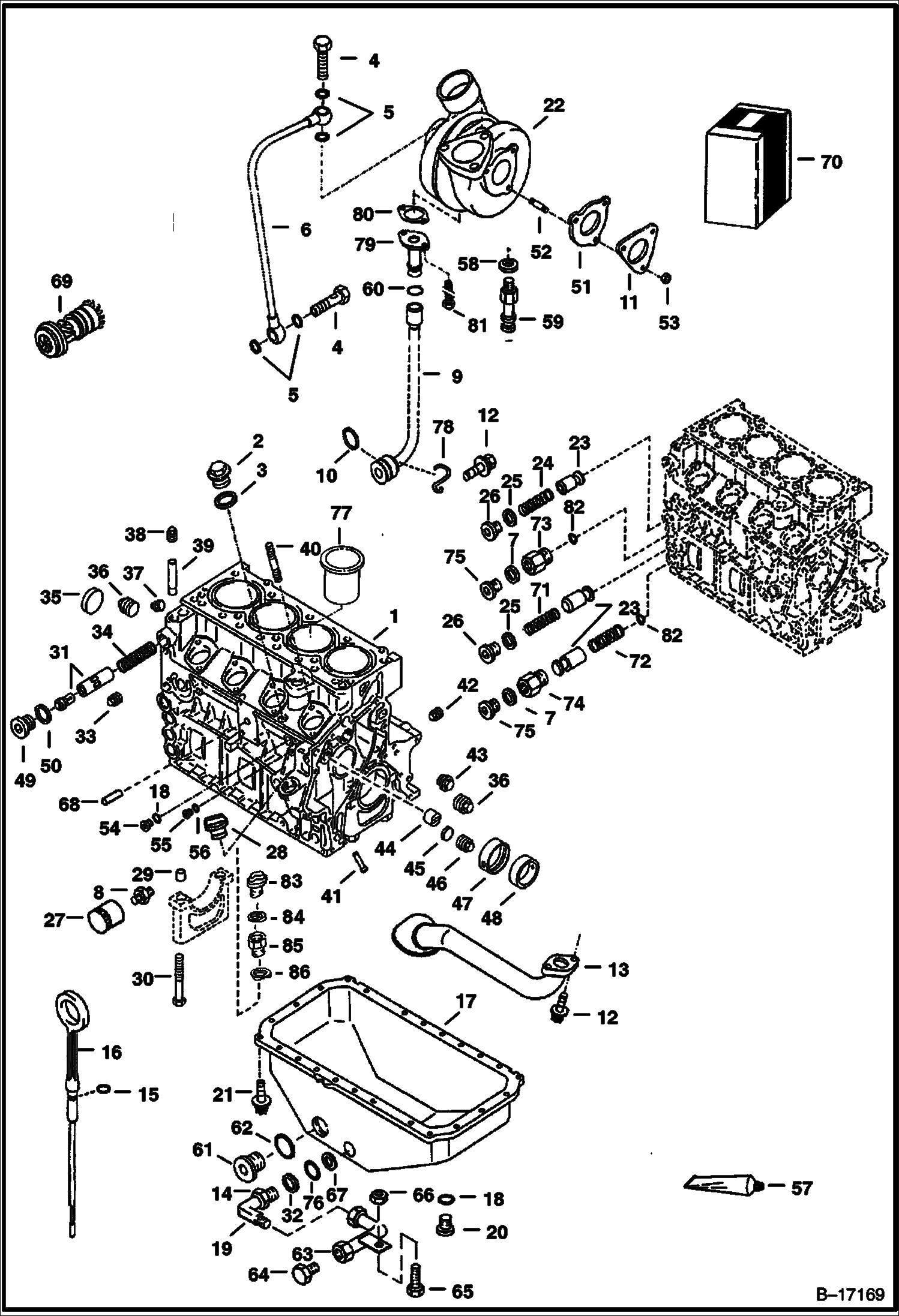КРИВОШИПНАЯ КОРОБКА И ПОДДОН КАРТЕРА