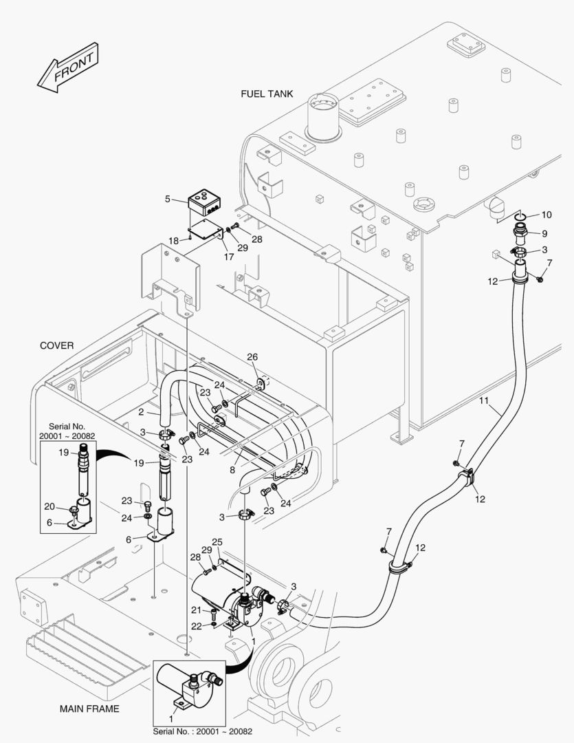Спецтехника 6100 FUEL FILLER PUMP - главное фото