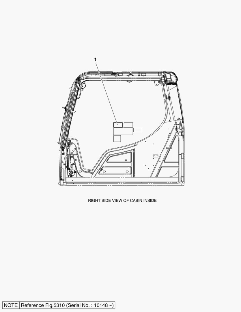 5320 DECAL - BOOM FLOATING(EUROPE) [10001~10147]