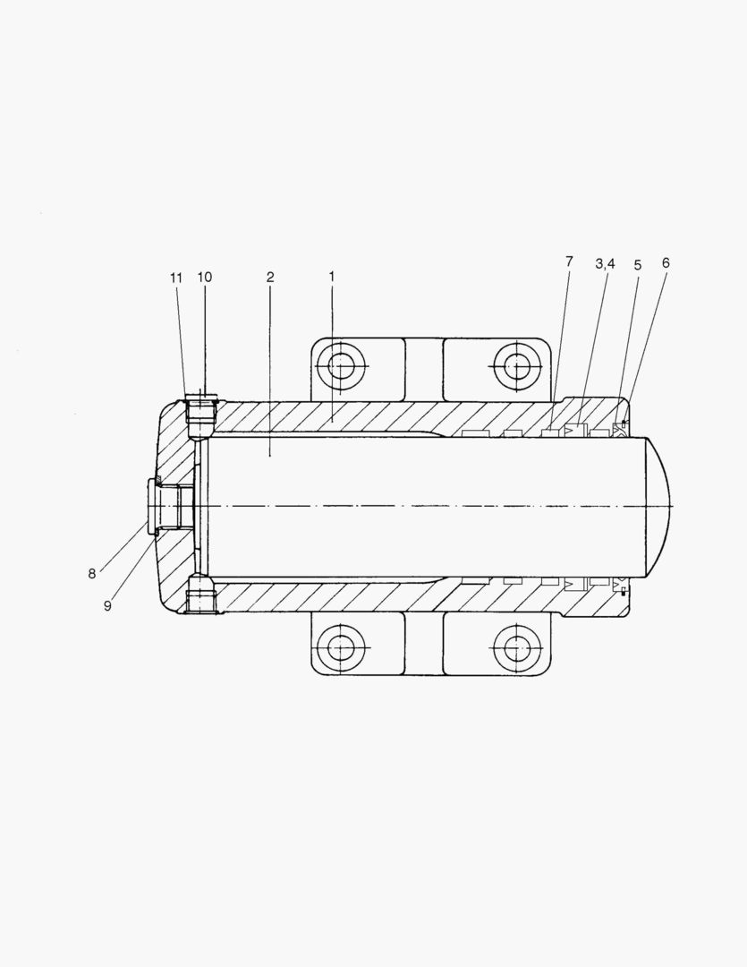 Спецтехника 7501 CHOCKING CYLINDER [9~] - главное фото