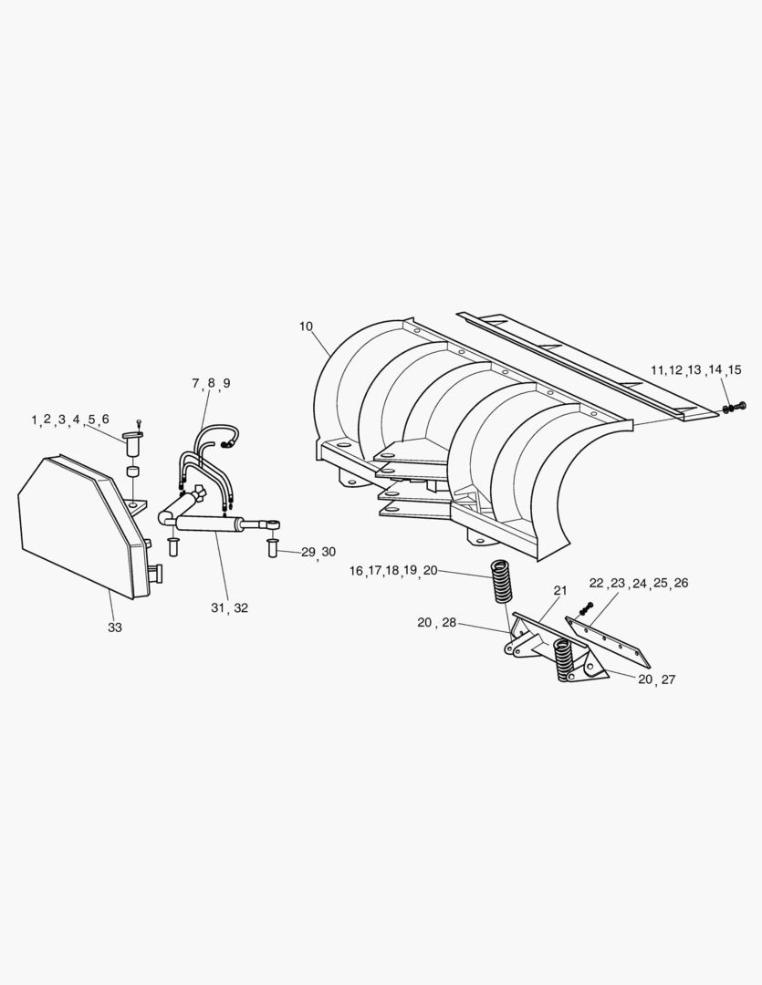 5430 SNOW BLADE-MACHINE [10250~]