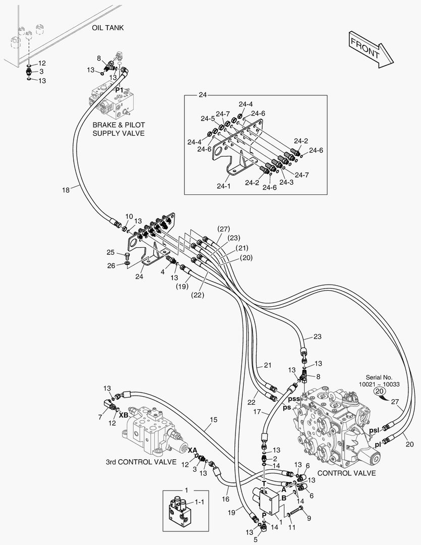 5960 PILOT PIPING - THUMB WHEEL