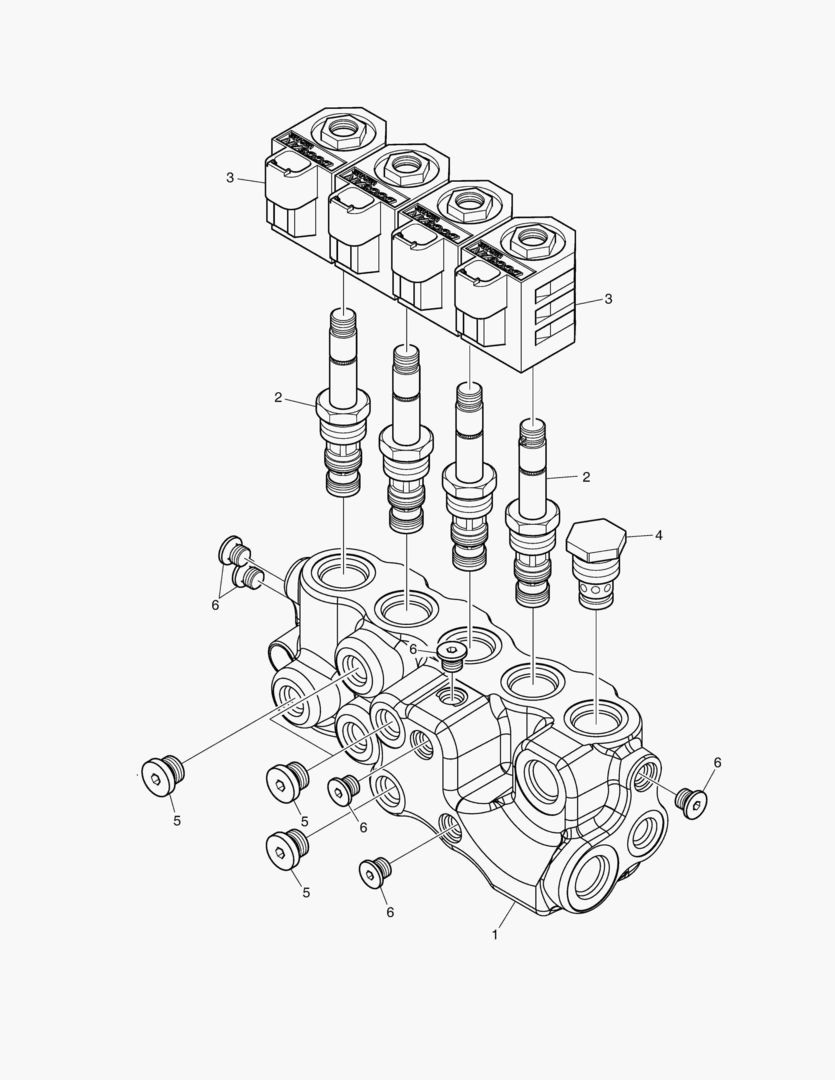 4320 SOLENOID VALVE - 4 SOL [19557~]