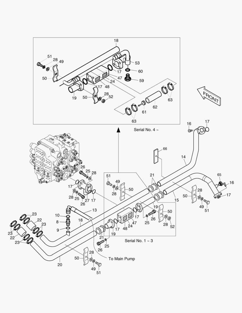ТУБОПРОВОД МАСЛЯНОГО РАДИАТОРА(2)