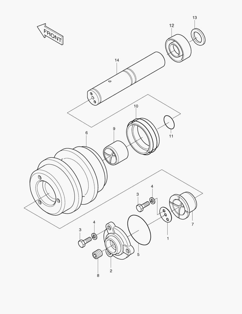 2130 UPPER ROLLER [1001~10477]